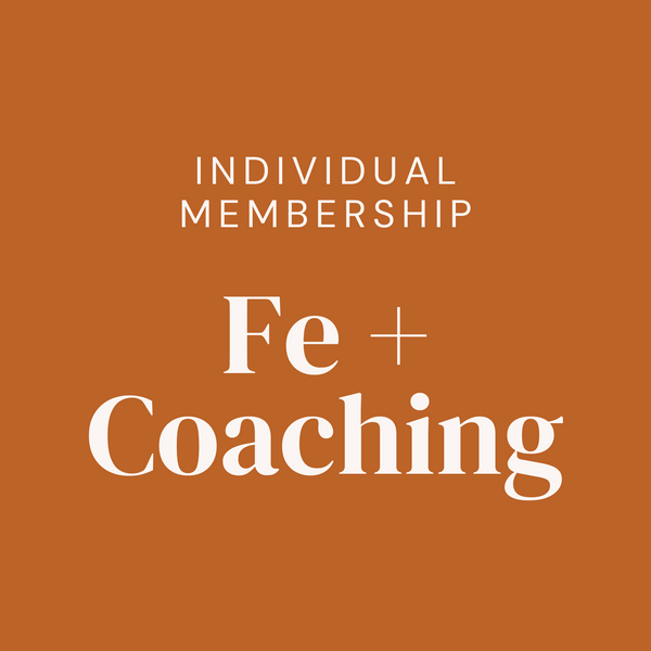 Individual Membership: Fe/C-Fe + Coaching